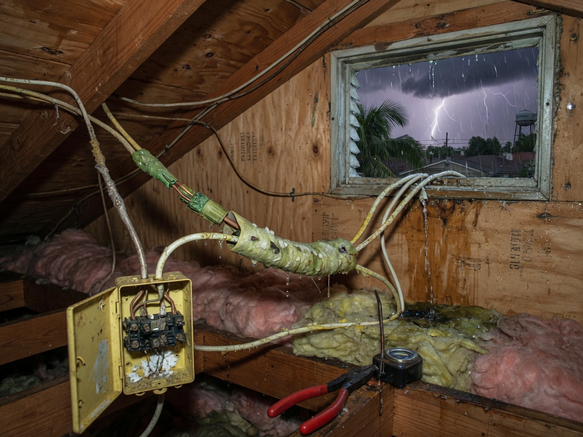 How Humidity and Storms Affect Home Wiring in Pasadena TX